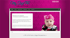 Desktop Screenshot of mysagepr.com